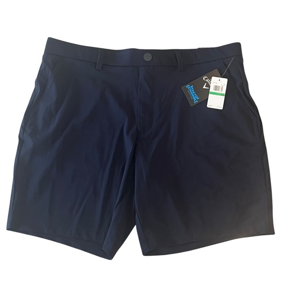 Callaway Other - NWT Callaway Shorts Men L Peacock Pull On Zip Fly Stretch Waist Performance Golf